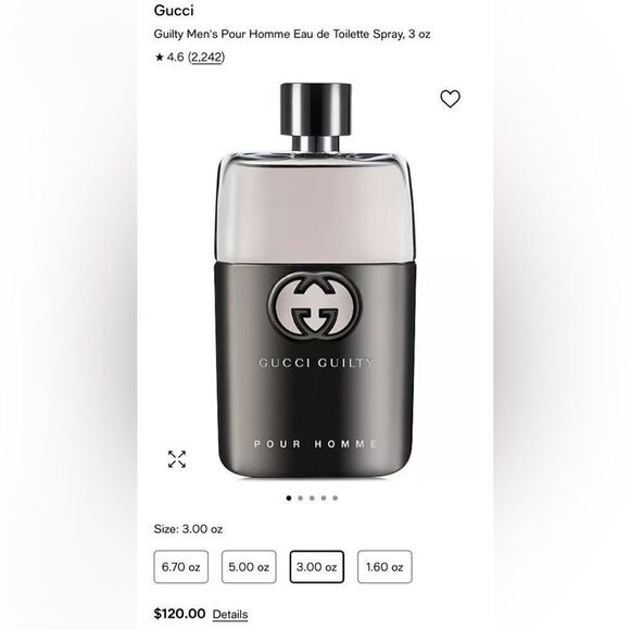 Gucci Guilty Pour Homme Eau de Toilette - 3 oz, Brand New Without Box - Picture 11 of 17